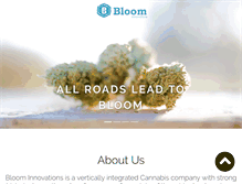Tablet Screenshot of bloominnovations.com